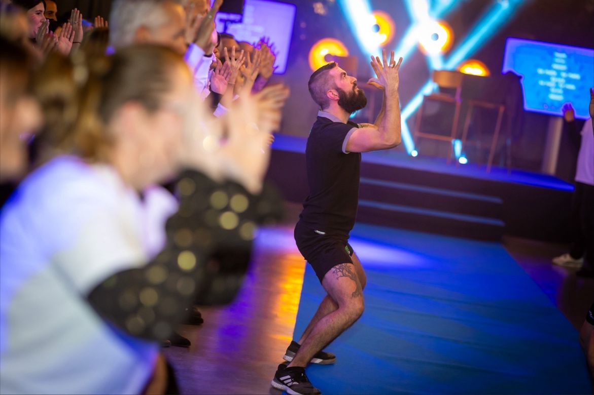 haka-leren Haka workshop geven tijdens een evenement of beurs